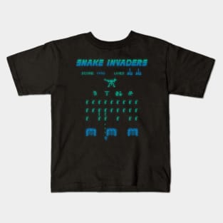 Snake Invaders Kids T-Shirt